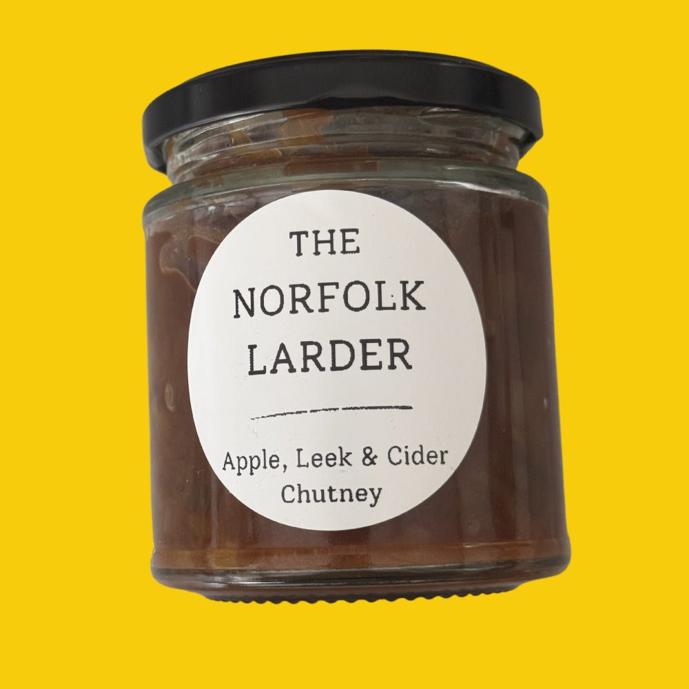 Norfolk Larder - Apple, Leek & Cider Chutney - Norfolk Deli