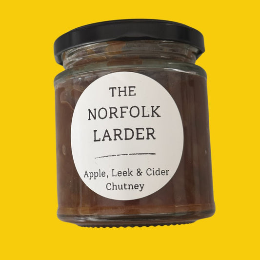 Norfolk Larder - Apple, Leek & Cider Chutney - Norfolk Deli