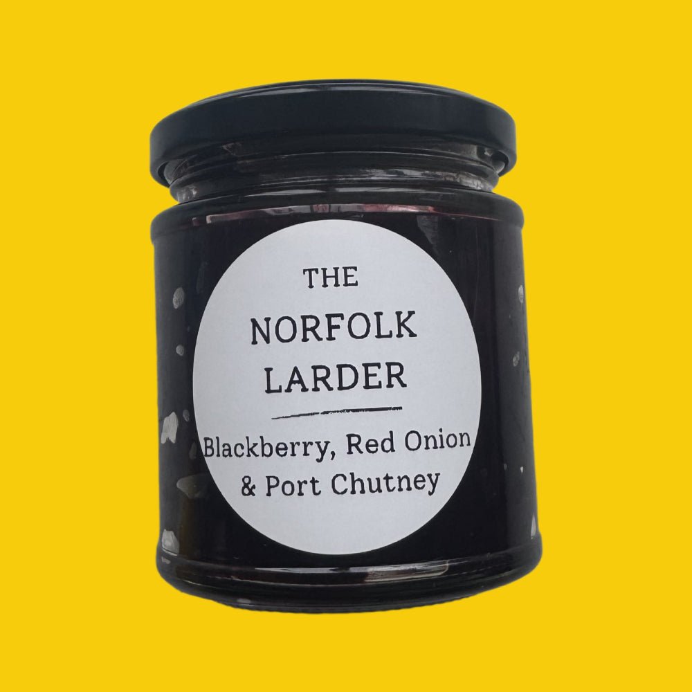 Norfolk Larder Blackberry, Red Onion & Port Chutney - Norfolk Deli
