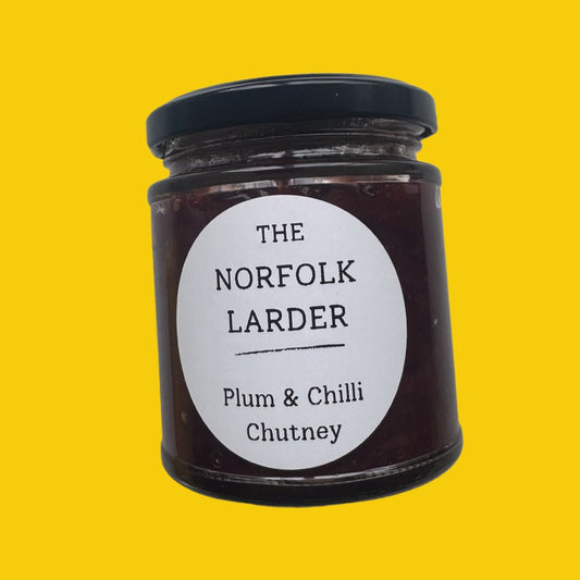 Norfolk Larder Plum & Chilli Chutney - Norfolk Deli