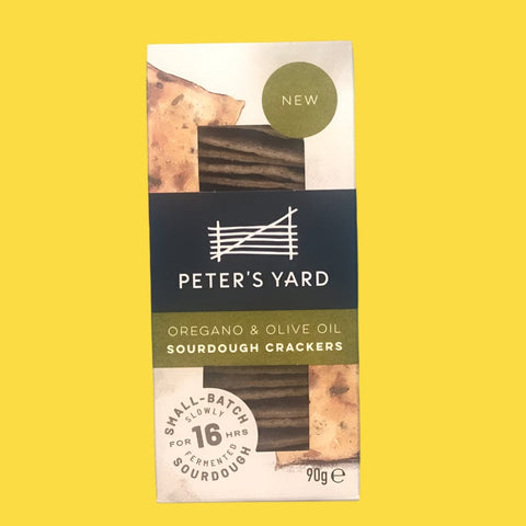 Oregano & Olive Oil Sourdough Crackers - Norfolk Deli