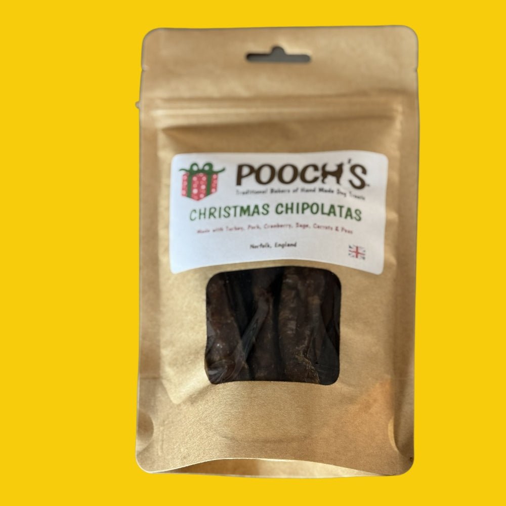 Pooch's Christmas Chipolatas - Norfolk Deli