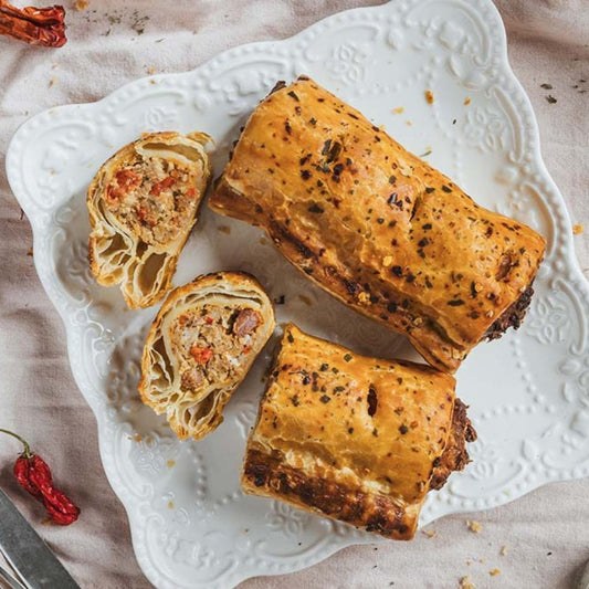 Pork & Chorizo Sausage Roll - Norfolk Deli