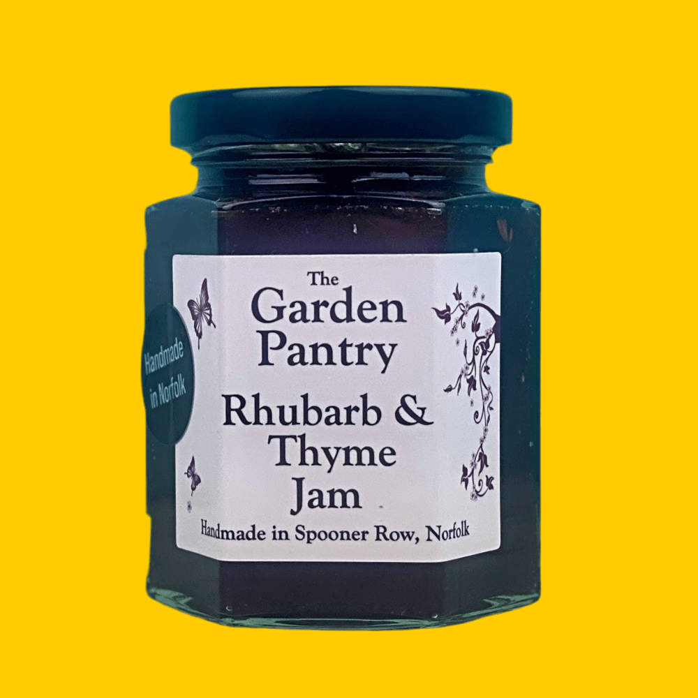 Rhubarb & Thyme Jam - Norfolk Deli
