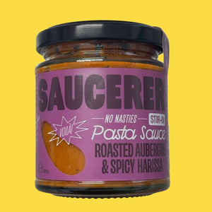 Roasted Aubergine & Spicy Harissa Pasta Sauce - Norfolk Deli