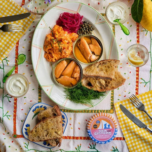Sea Sisters Rainbow Trout Over Oak - Norfolk Deli