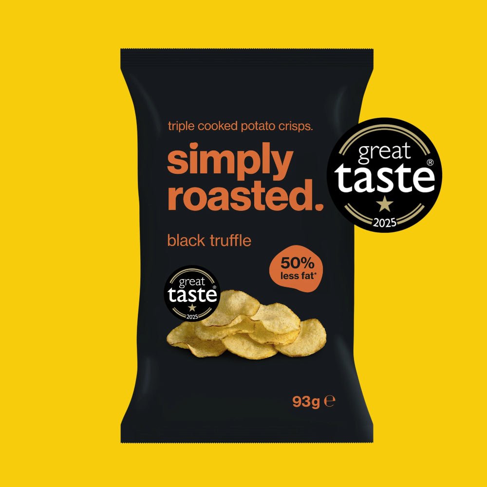 Simply Roasted - Black Truffle Crisps - Norfolk Deli