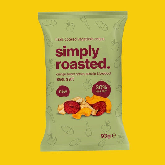 Simply Roasted - Sea Salt Vegetable Crisps - Norfolk Deli