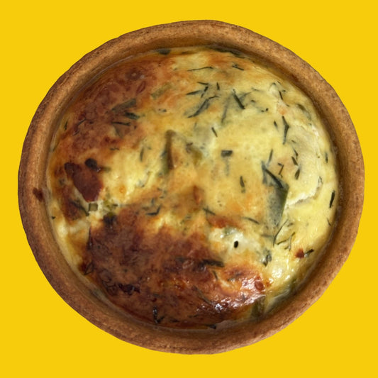 Smoked Salmon & Fresh Dill Quiche - Norfolk Deli