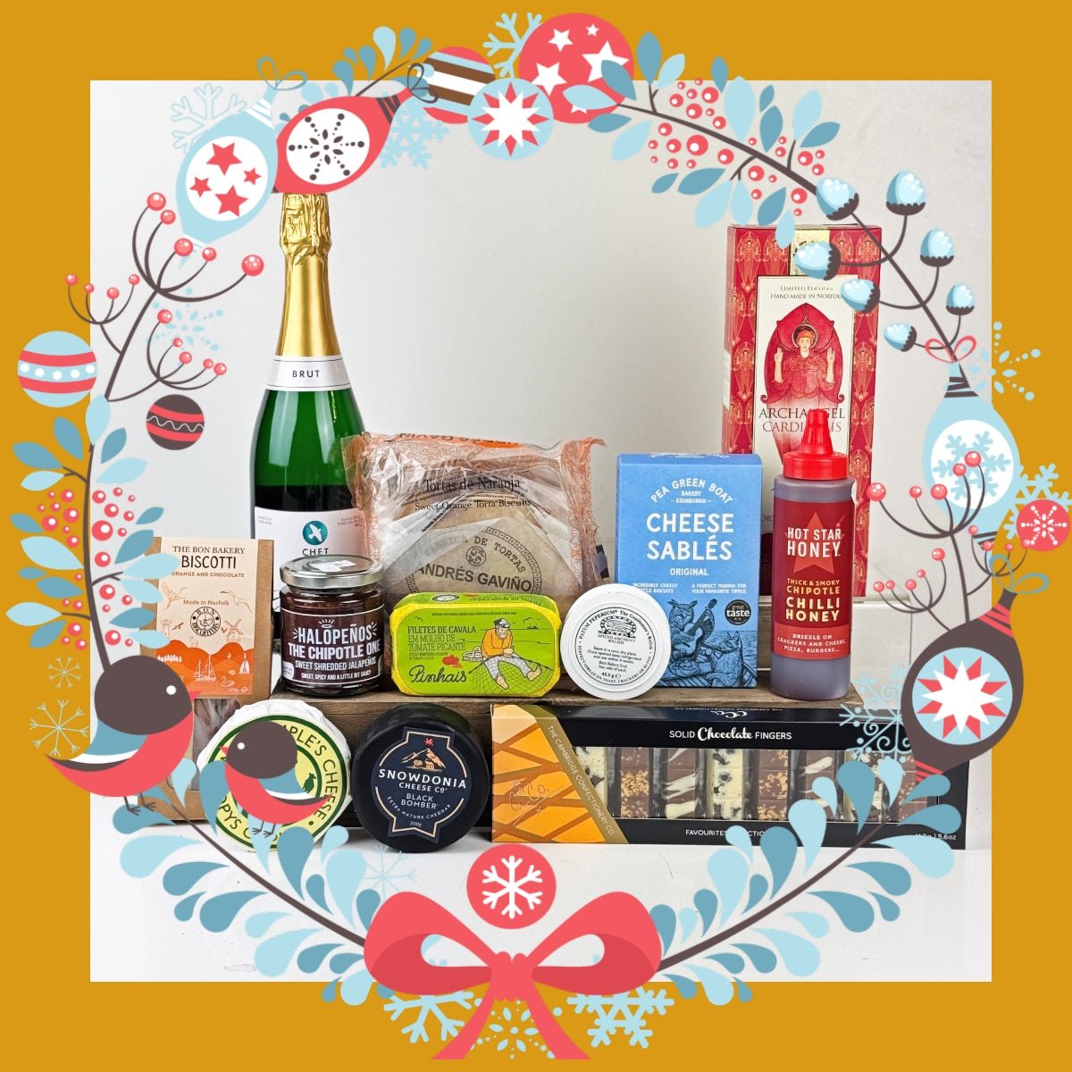 The Feast & Fizz Hamper - Norfolk Deli