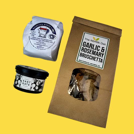 The Norfolk White Lady Cheese Box - Norfolk Deli