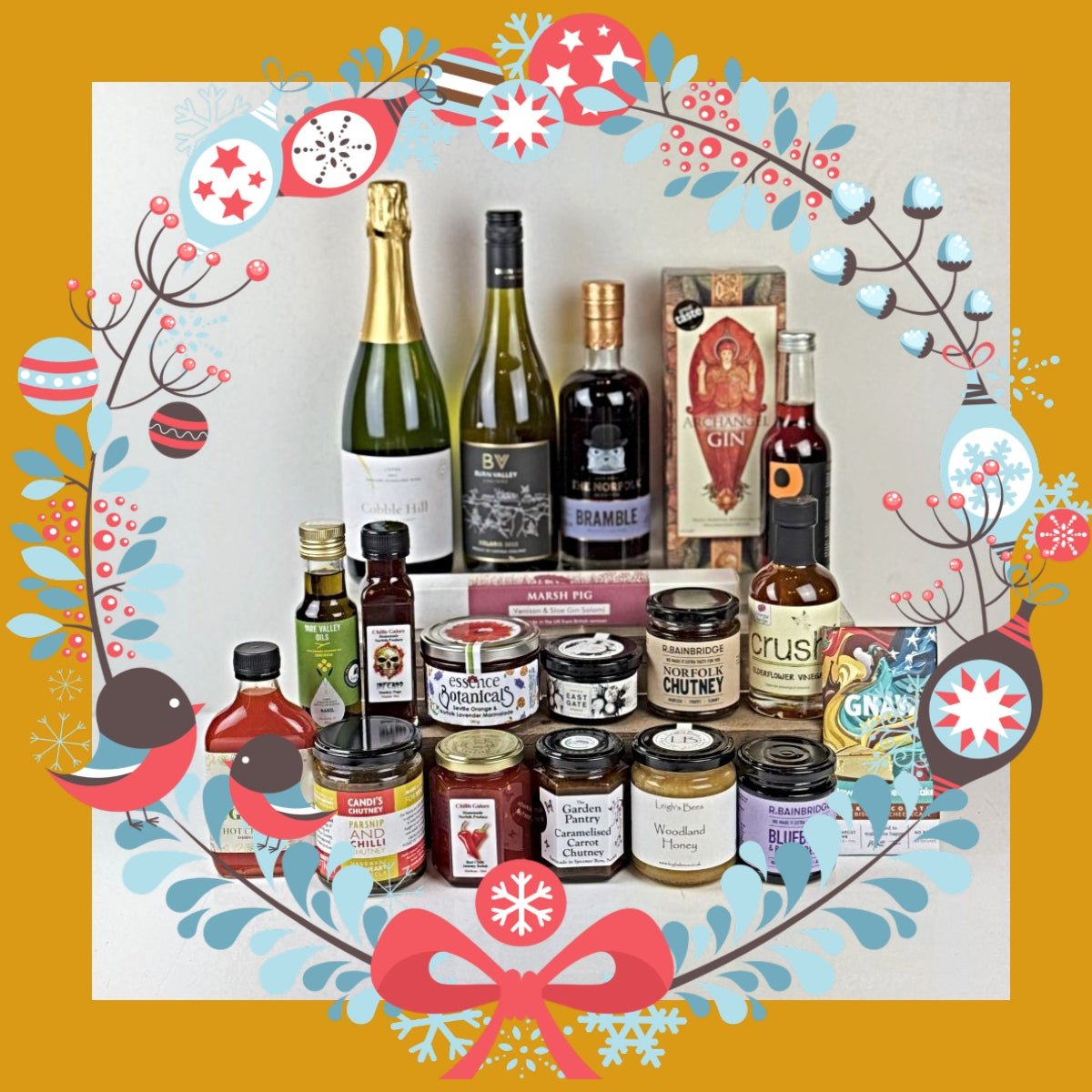 The Oxburgh Opulence Hamper - Norfolk Deli