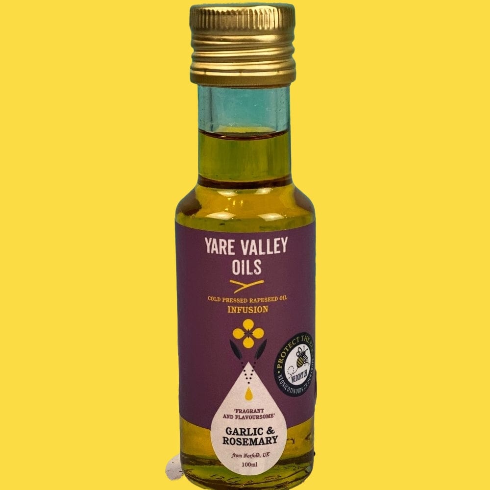 Yare Valley Garlic & Rosemary Oil 100ml - Norfolk Deli