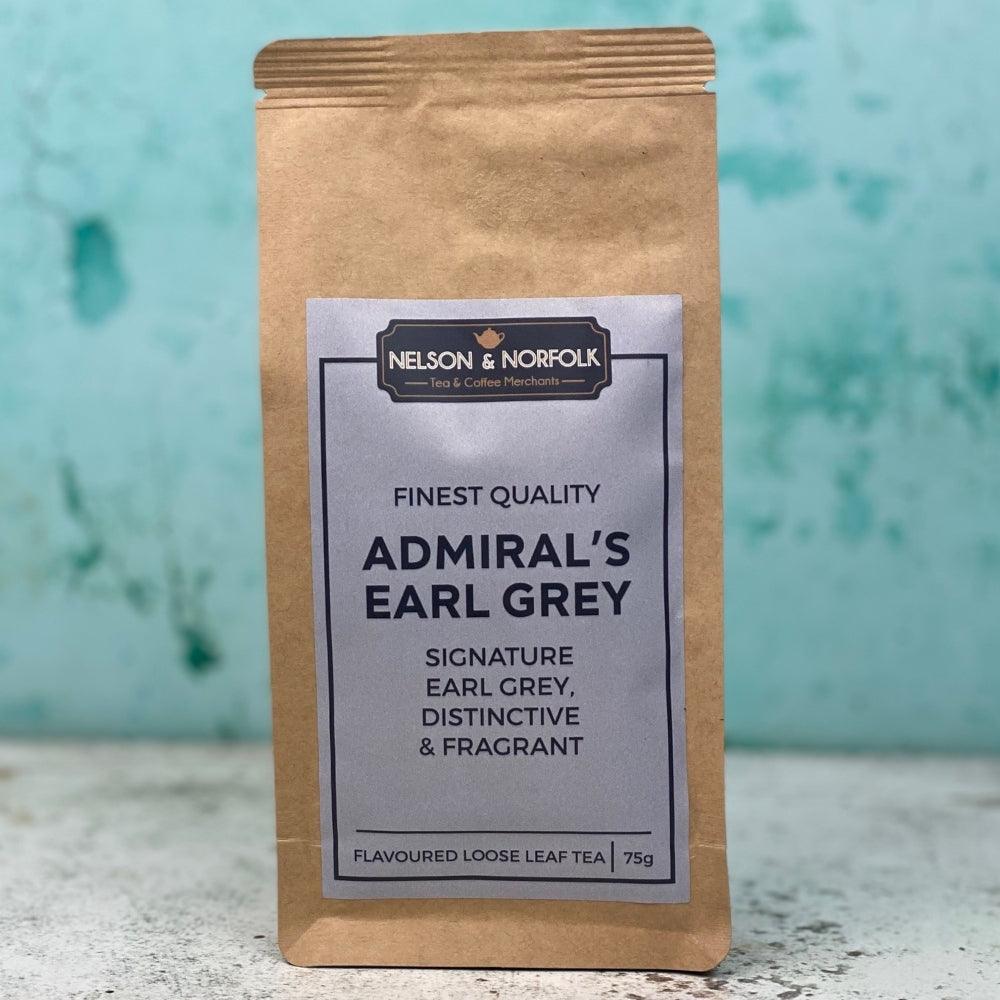 Norfolk Admiral's Earl Grey Tea - Loose Leaf 75g