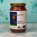 Basilico Orangic Basil Pasta Sauce 350g - Norfolk Deli