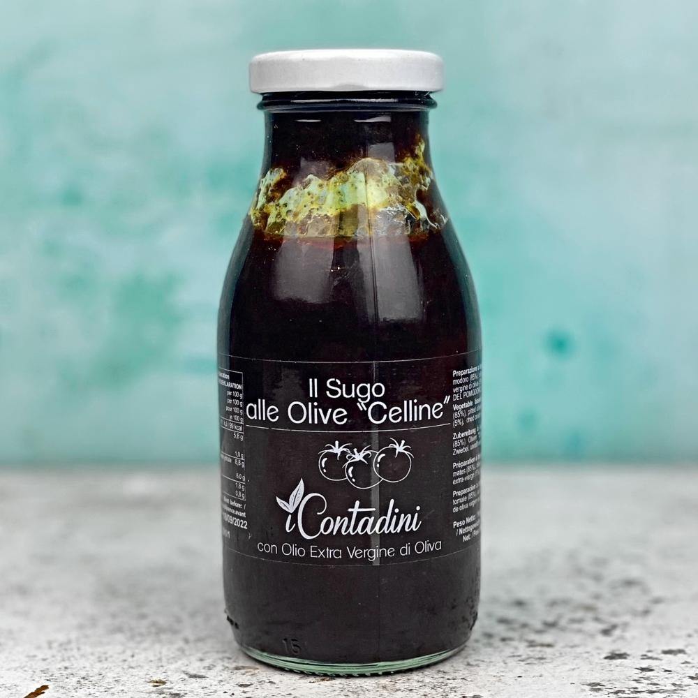 Black Olive 'Celline' Sauce 250g - Norfolk Deli