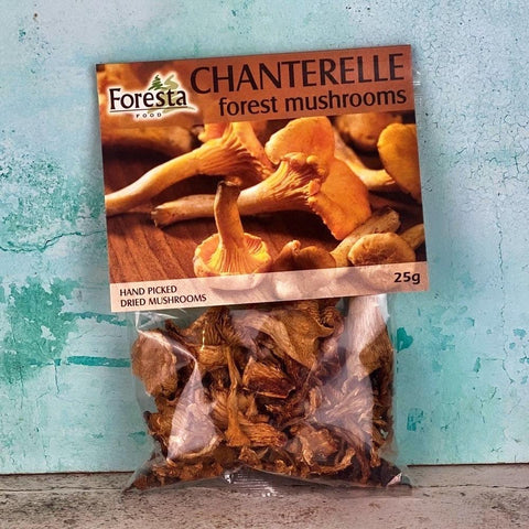 Chanterelle Dried Mushrooms 25g