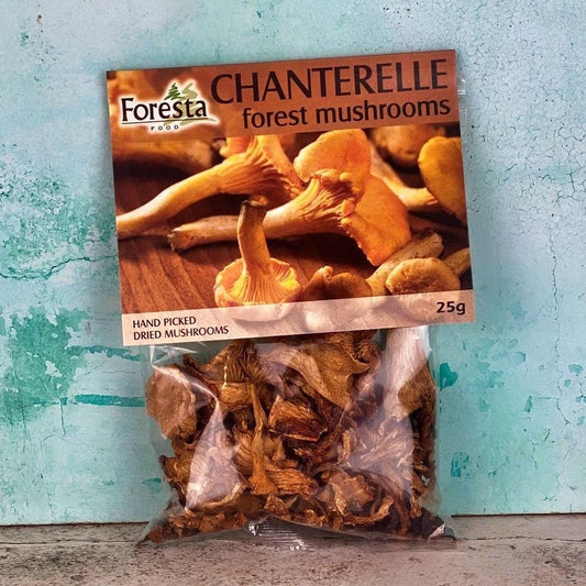 Chanterelle Dried Mushrooms 25g
