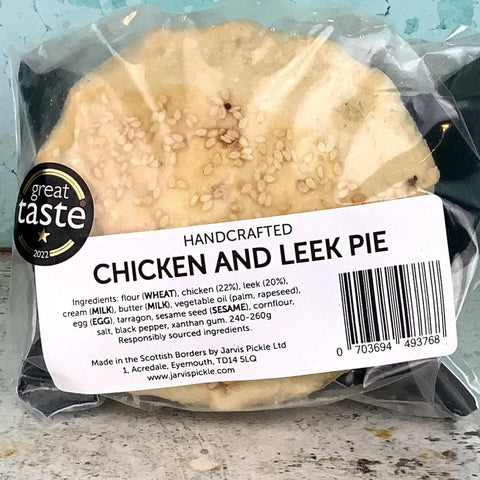 Chicken &  Leek Pie