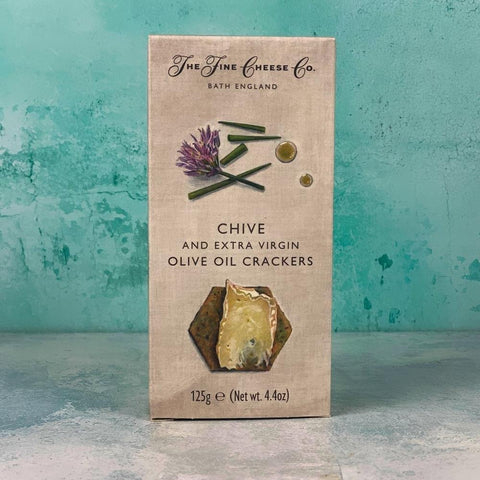 Chive and Olive Oil Crackers - Norfolk Deli