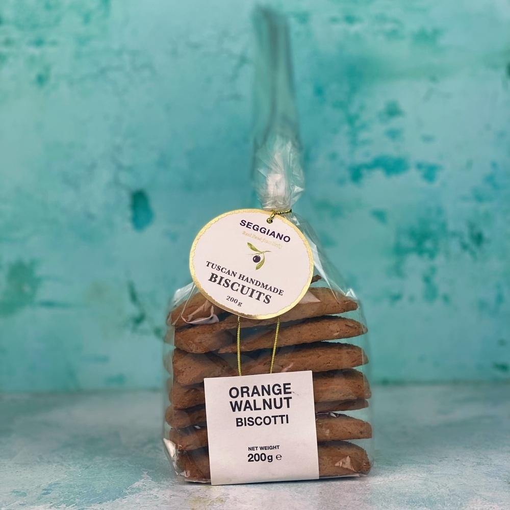 Orange Walnut Biscotti 200g - Norfolk Deli