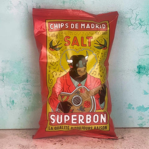 Superbon Crisps - Salt 145g