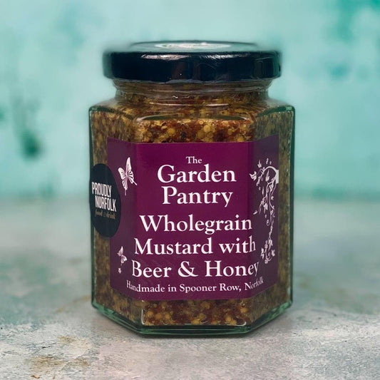 Wholegrain mustard with Beer & Honey - Norfolk Deli