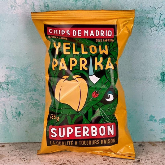 Superbon Crisps - Yellow Paprika 135g