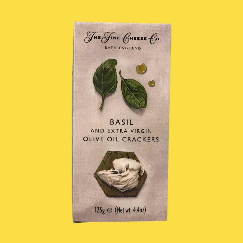 Basil and Olive Oil Crackers - Norfolk Deli