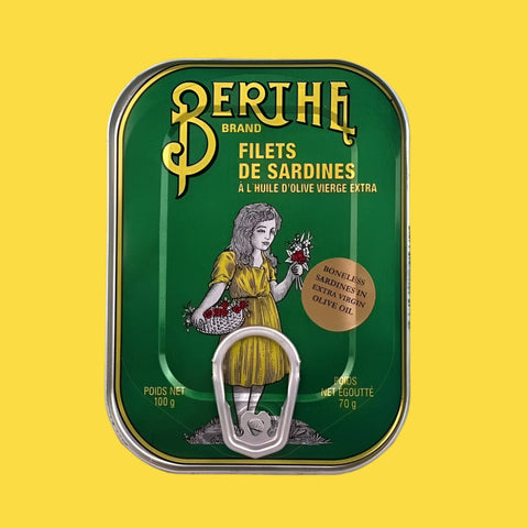 Berthe Boneless Sardines in extra virginlive oil - Norfolk Deli
