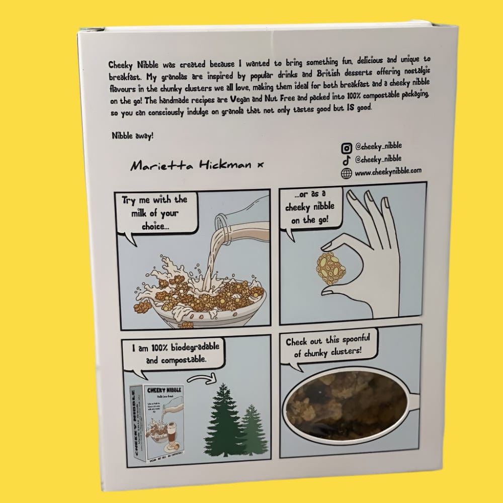 Cheeky Nibble Vanilla Latte Granola - Norfolk Deli