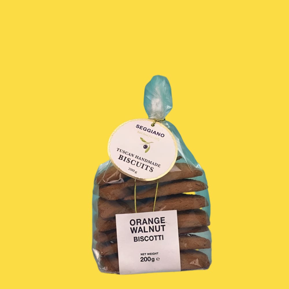 Orange Walnut Biscotti 200g - Norfolk Deli