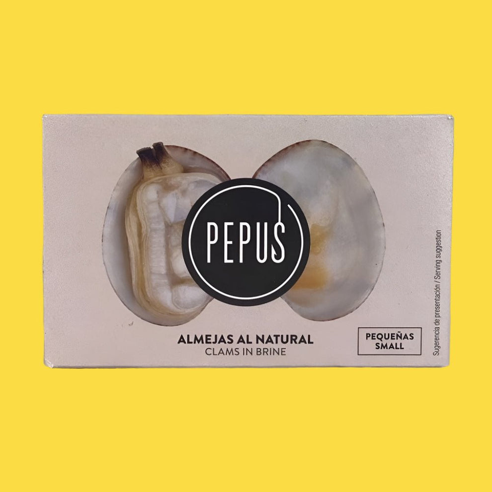 Pepus | Tender Spanish Clams in Brine – Norfolk Deli