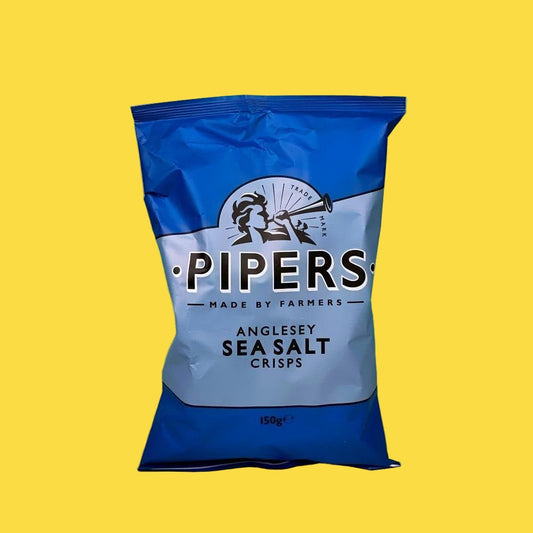 Pipers Anglesey Sea Salt Crisps - Norfolk Deli