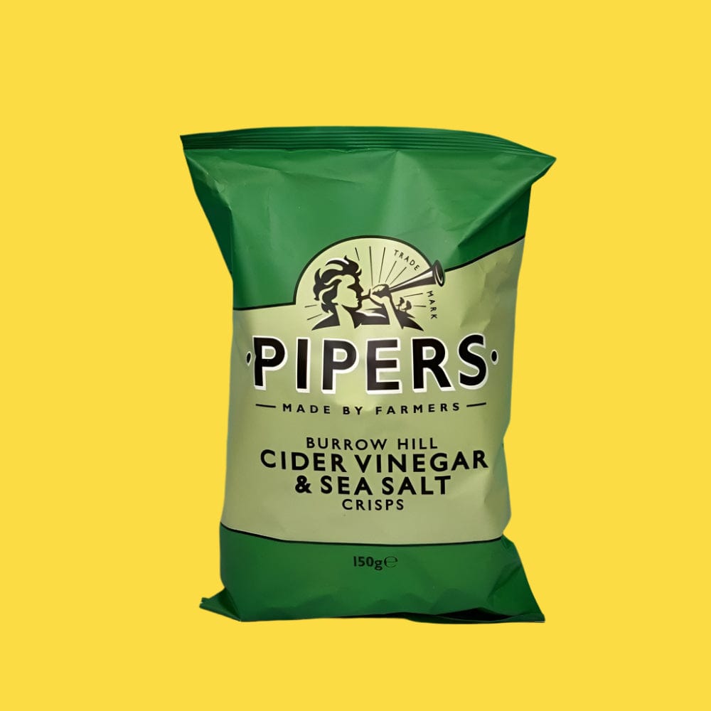 Pipers Burrow Hill Cider Vinegar & Salt Crisps - Norfolk Deli