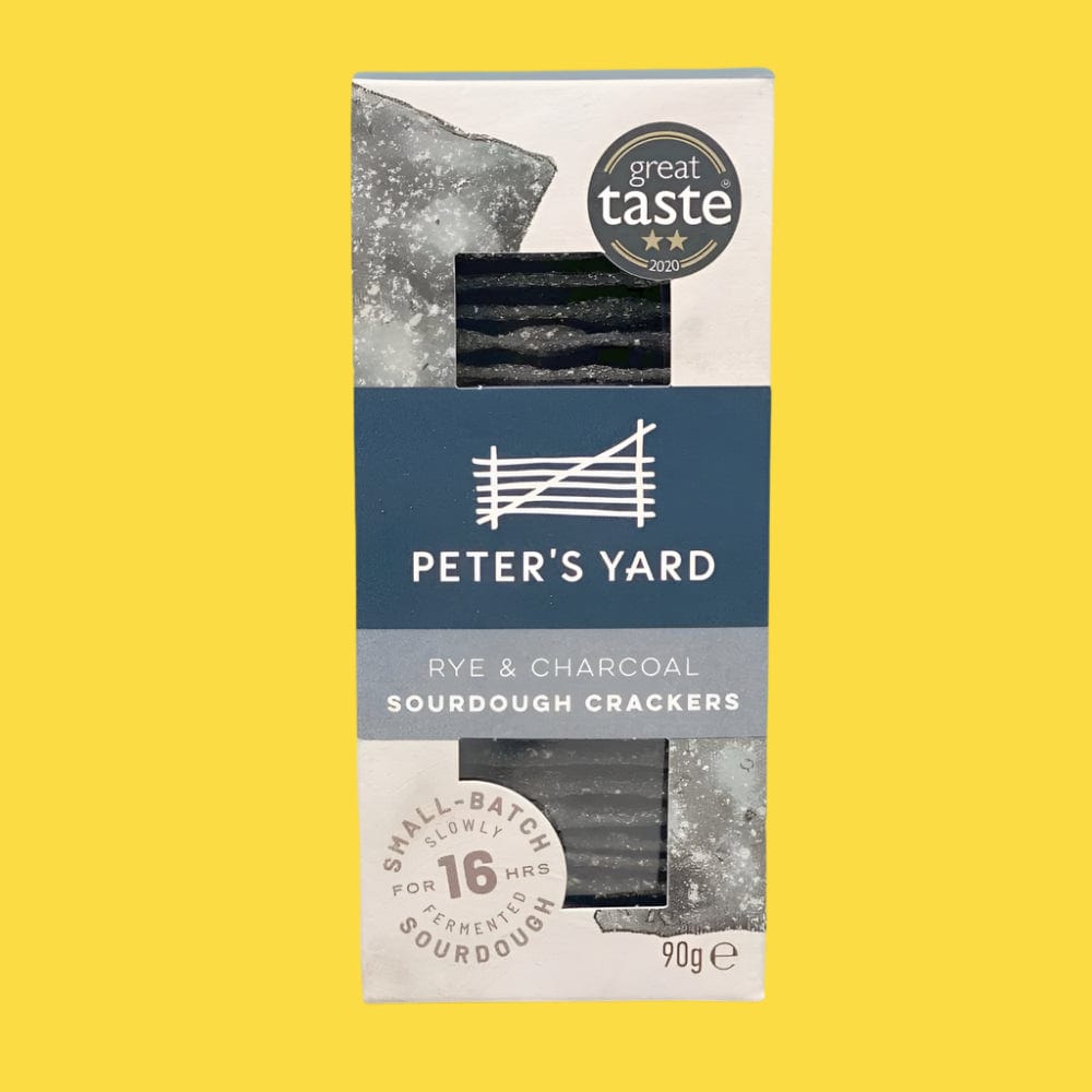 Rye & Charcoal Sourdough Crackers - Norfolk Deli