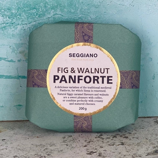 Seggiano Fig & Walnut Panforte 200g - Norfolk Deli