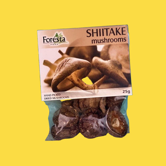 Shiitake Dried Mushrooms 25g - Norfolk Deli