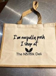 Norfolk Deli Jute Bag - Norfolk Deli