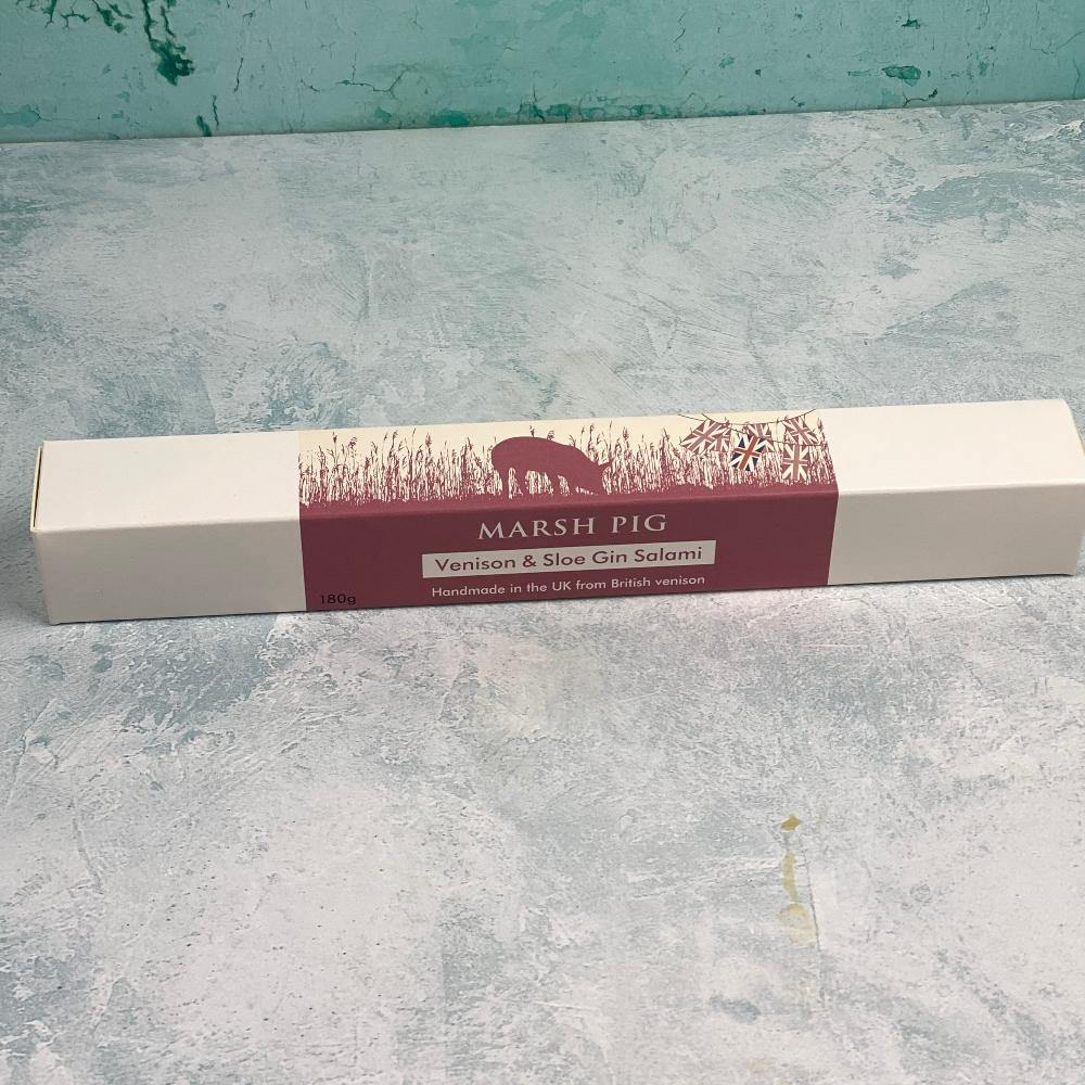 Venison & Sloe Gin Salami - Norfolk Deli