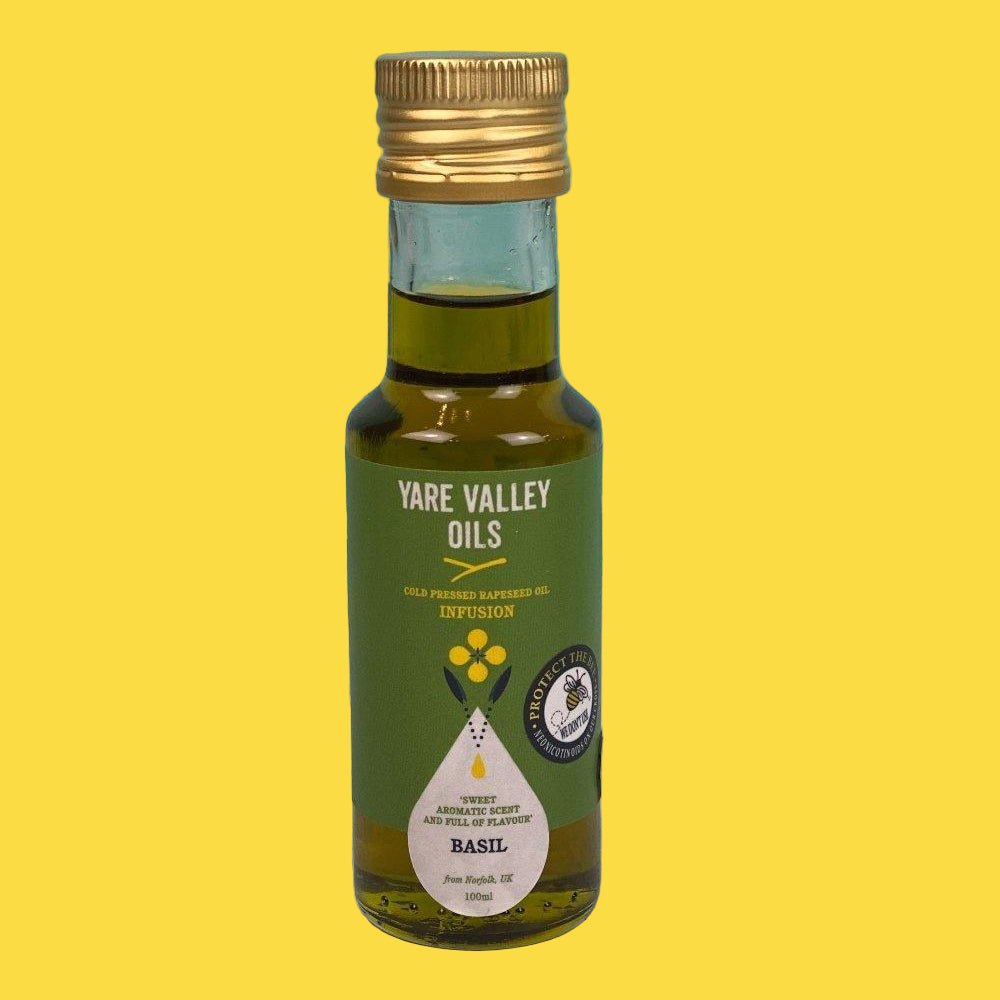 Yare Valley Basil Infused Oil 100ml - Norfolk Deli